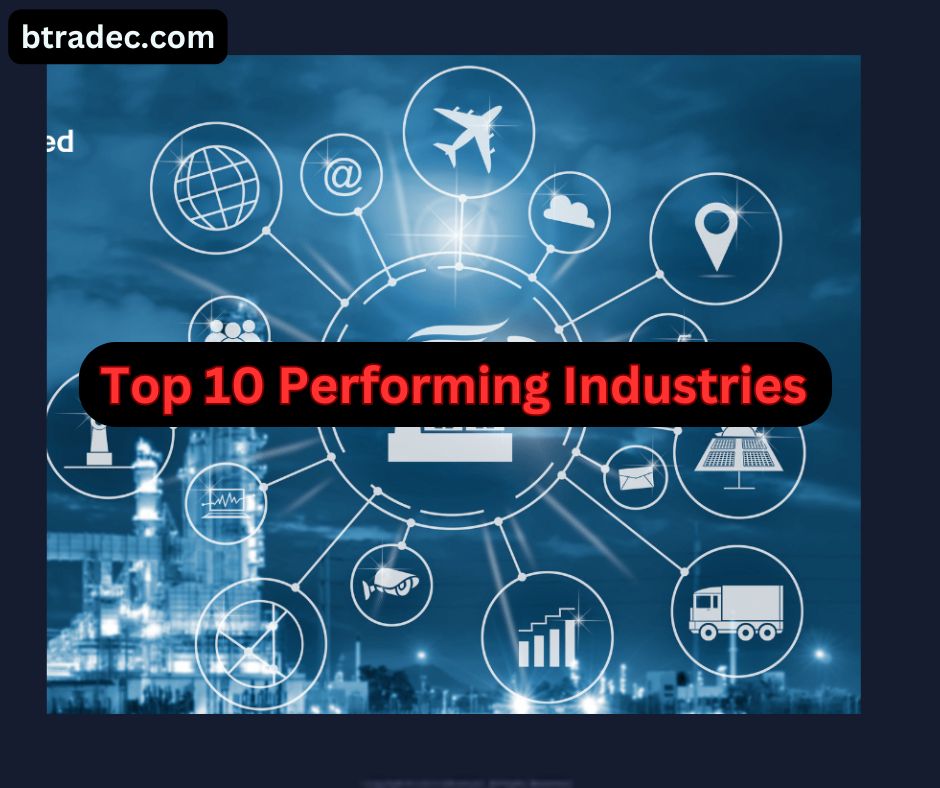 Top 10 Performing Industries to Buy Crypto