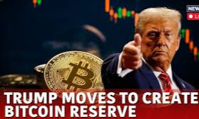 U.S Donald Trump Signs an Establishment For Strategic Reserve